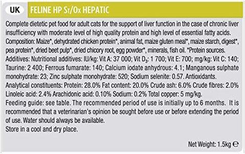 Actual product image Purina PPVD FELINE HP HEPATIC Cat 1.5KG (Adult, 1 pcs., 1500 g)