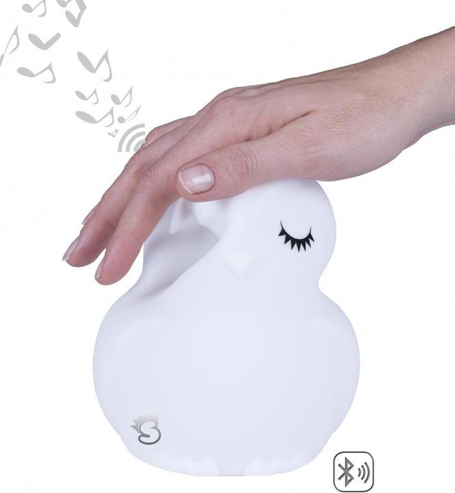 Produktbild MesMed Changing color silicone lamp with Bluetooth speaker Fluorescent Owl HU HU