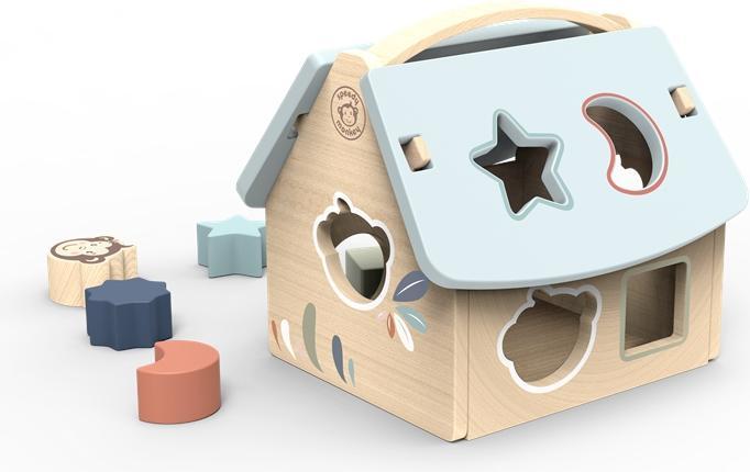 Produktbild NICI SP1006 Steck- und Formsortier-Spielhaus 20x17,5x20cm