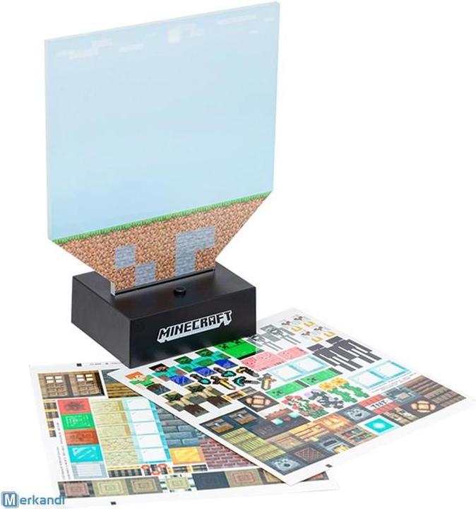 Produktbild Paladone Products Minecraft Build a Level lamp and 140 stickers