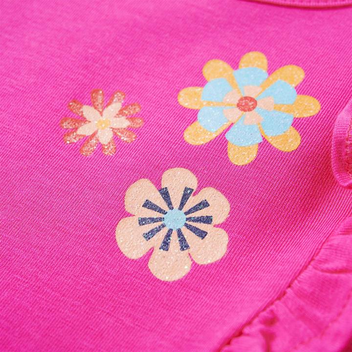 Immagine prodotto VidaXL Camicia da bambino a maniche lunghe rosa scuro 104,Materiale: 95% cotone (104)