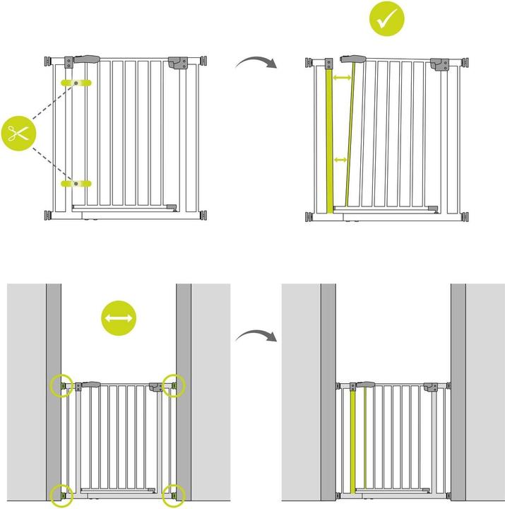 Produktbild Hauck Open'n Stop Safety Gate (75 cm)