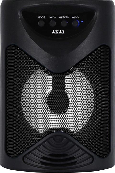 Akai Professional ABTS-704 haut-parleur noir (1.50 h, Fonctionnement sur batterie)
