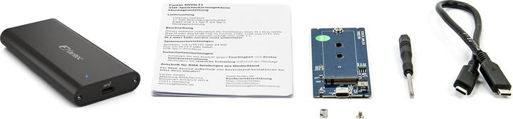 Produktbild Fantec NVMe31 SSD-Gehäuse USB 3.1 (M.2 2280)