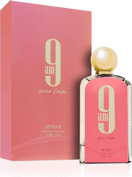 Actual product image Afnan 9AM Pour Femme Eau de Parfum - 100ml (Eau de parfum, 100 ml)