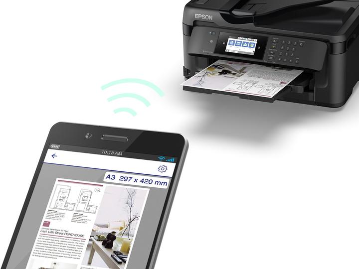 Actual product image Epson WF-7715DWF WorkForce (Ink, Colour)