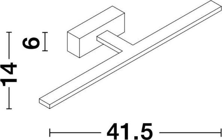 Immagine prodotto Nova Luce Lampada da parete Mondrian LED (913 lm)