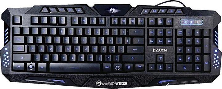 Marvo K636 gaming keyboard, EN (US, Kabelgebunden)