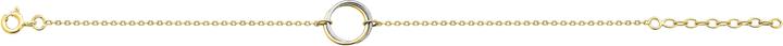 Image du produit Lara BRACELET Plaqué or - BICOLor - ROND - 16+3 CM (19 cm, Laiton doré)