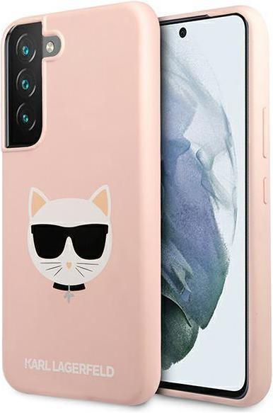 Immagine prodotto Karl Lagerfeld KLHCS22MSLCHPI Custodia rigida per S22 + S906, rosa (Samsung Galaxy S22+)