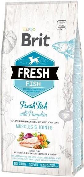 Produktbild Brit Fresh Dog fish with pumpkin Adult Large 2,5kg (Adult, 2500 g)