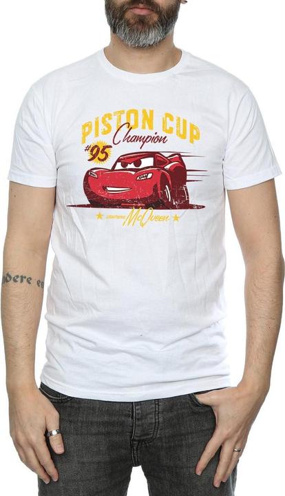 Immagine prodotto Disney Cars Piston Cup Champion Maglietta Uomo (XXL)