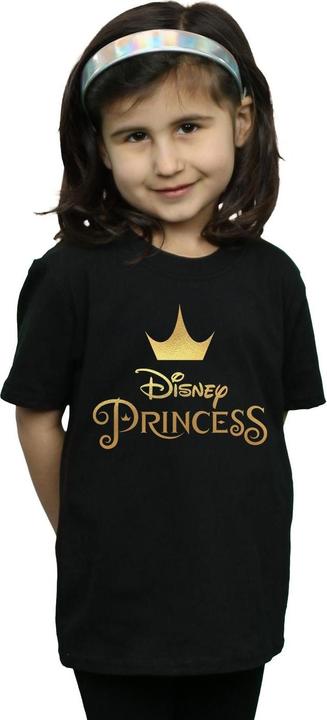 Immagine prodotto Disney Princess Crown Logo Maglietta Ragazze (152, 158)
