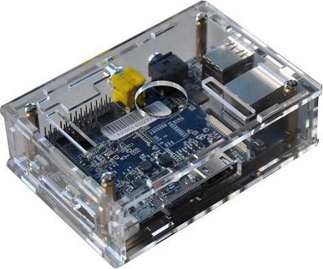 Sinovoip BPI-M1 ACRYLIC BOX - Acrylic Clear Case for Banana Pi BPI-M1 (Housing)