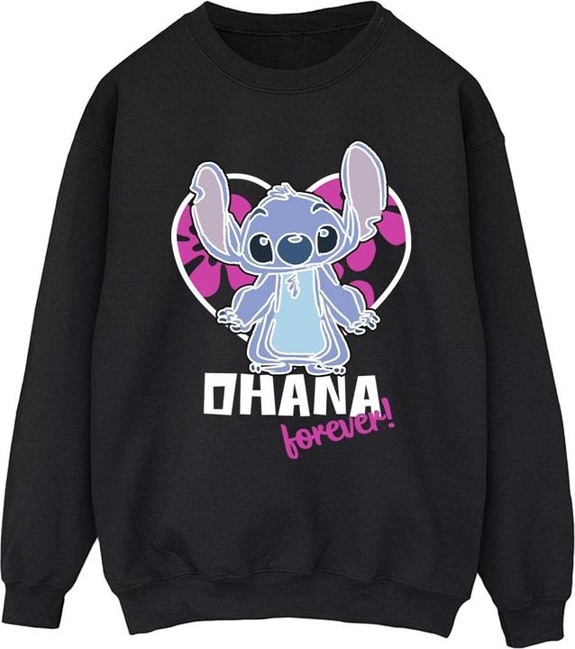 Immagine prodotto Disney Lilo And Stitch Ohana Forever Heart Felpa Uomo (XL)