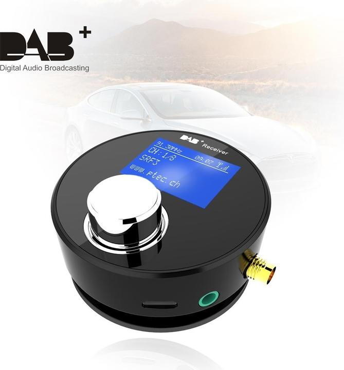 Image du produit P Tec Adaptateur A2 DAB+ / Émetteur FM