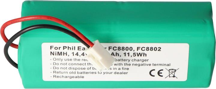 Produktbild AccuCell Akku Philips Easystar FC8800 Akku FC8802, 432200624651