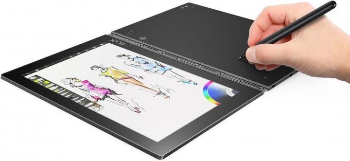 Produktbild Lenovo YOGA Book - DE (4G, 10.10", 64 GB, Gunmetal Grey)