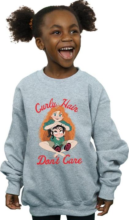 Produktbild Disney Wreck It Ralph Merida And Vanellope Sweatshirt Mädchen (140, 146)
