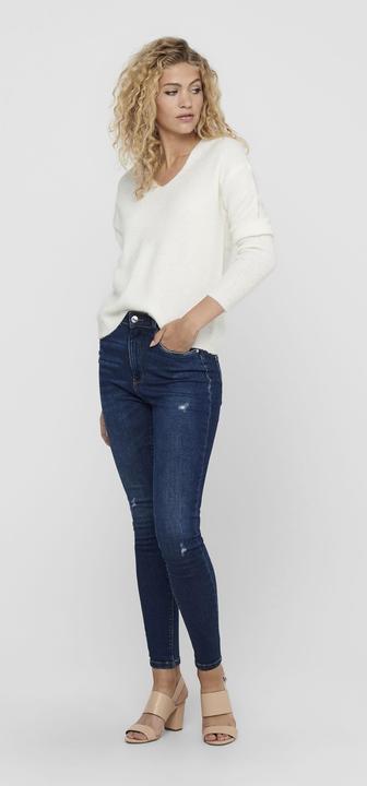 Actual product image Only V-neck knitted sweater (L)