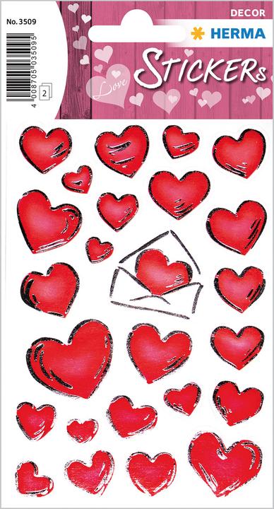 Image du produit HERMA Sticker Coeurs