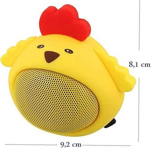 Actual product image Forever Bluetooth portable speaker Sweet Animal Chicken Chicky ABS-100 (6 h, Battery operated)