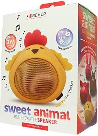Actual product image Forever Bluetooth portable speaker Sweet Animal Chicken Chicky ABS-100 (6 h, Battery operated)