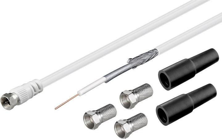 Produktbild Goobay 00 dB KoaxAntennenkabel Set (100 dB, Antennenkabel)