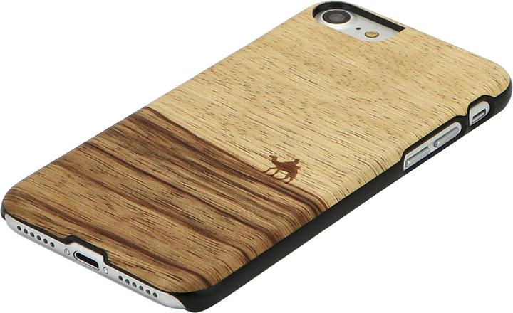 Actual product image Man.Wand &WOOD case for iPhone 7/8 terra juodas (Apple iPhone 7)