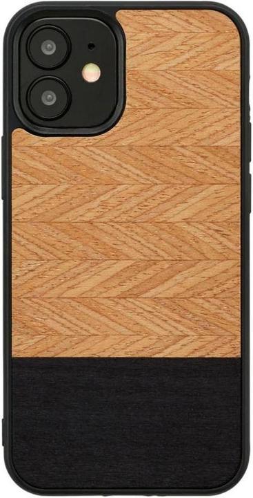 Image du produit Man.Wand & WOOD case for iPhone 12 mini herringbone nero black (Apple iPhone 12 mini)