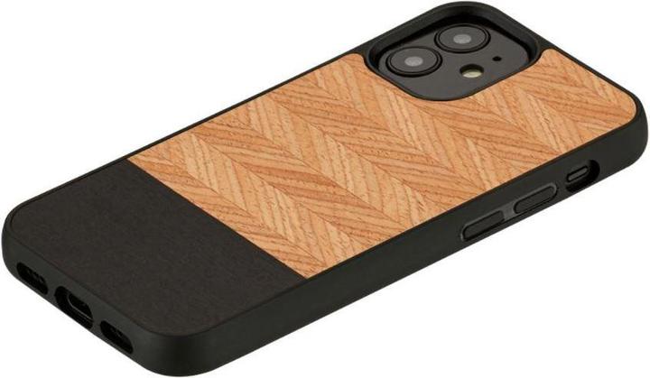 Image du produit Man.Wand & WOOD case for iPhone 12 mini herringbone nero black (Apple iPhone 12 mini)