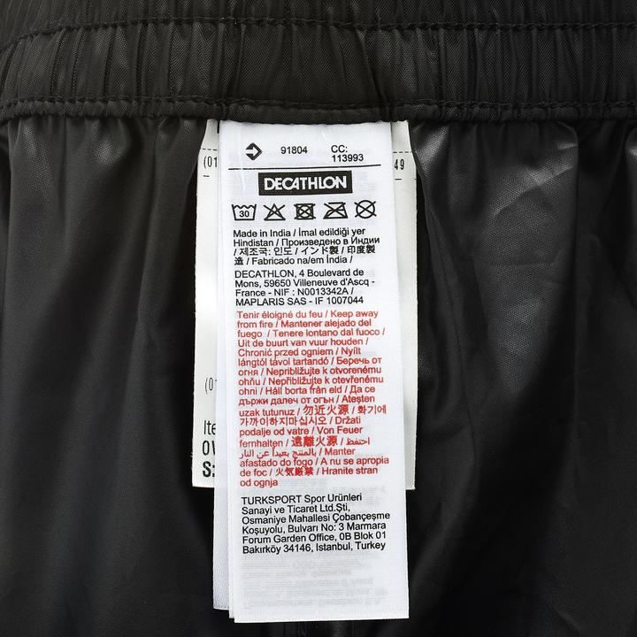 Actual product image Quechua Surpantalon RAINCUT Femme (52)