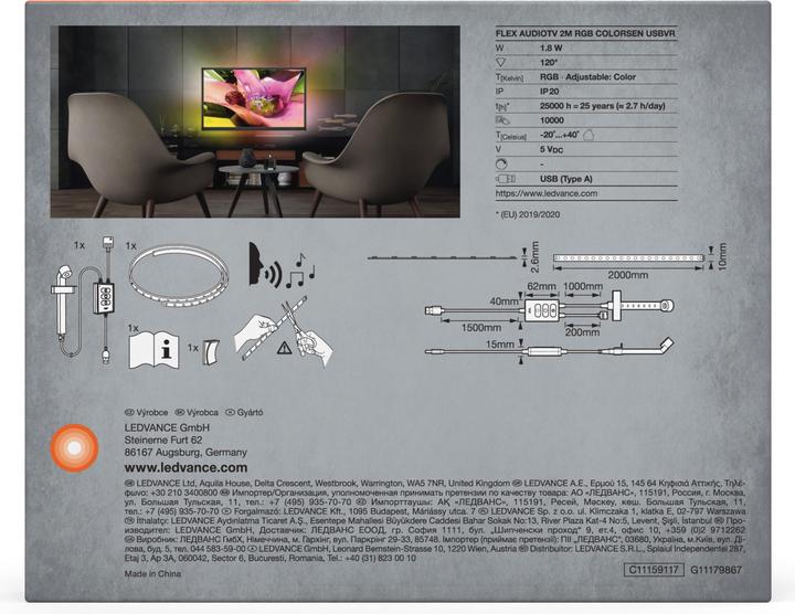 Produktbild Ledvance Flex Indoor Audio USB Color Sensor