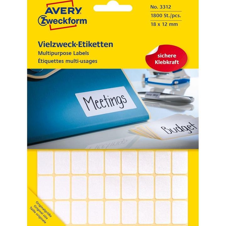 Actual product image Avery Vielzweck-Etiketten