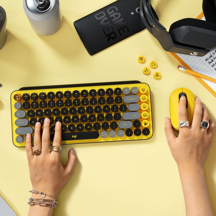 Produktbild Logitech POP Keys (Eng. Int., Kabellos)