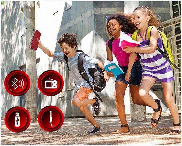 Actual product image Tellur Bluetooth Speaker Loop 10W black (5 h, Rechargeable battery operated)