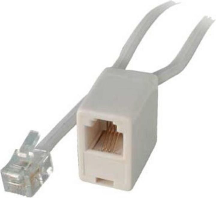Produktbild Shiverpeaks S/CONN maximum connectivity Modular RJ ISDN Telefon-Verlängerung-Western-Stecker 8/4 auf Western-Kup