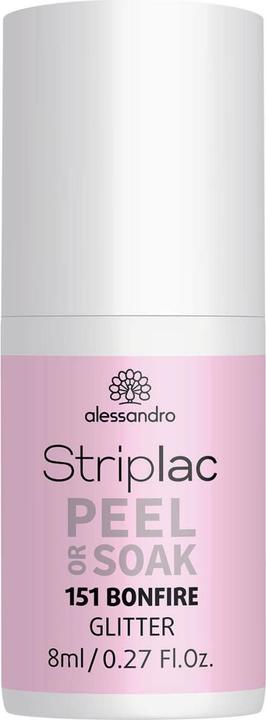 Immagine prodotto Alessandro Striplac Peel o Soak - Bonfire (Glitter, Porpora, Rosa, Smalto pelabile)