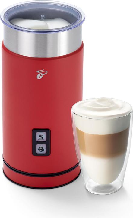 Actual product image Tchibo Electric milk frother, hot and cold milk foam, stainless steel (13 cl)