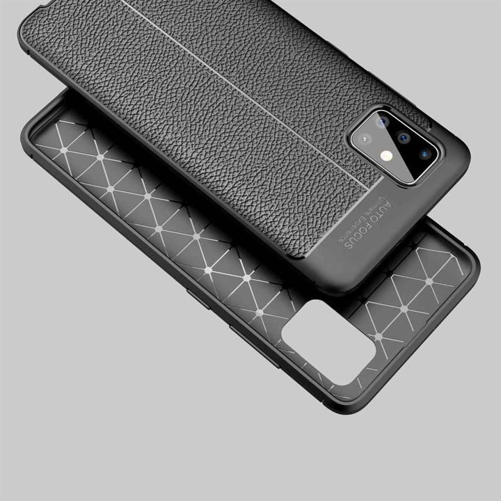 Image du produit Cadorabo TPU Cover similicuir structure (Samsung Galaxy M40s)