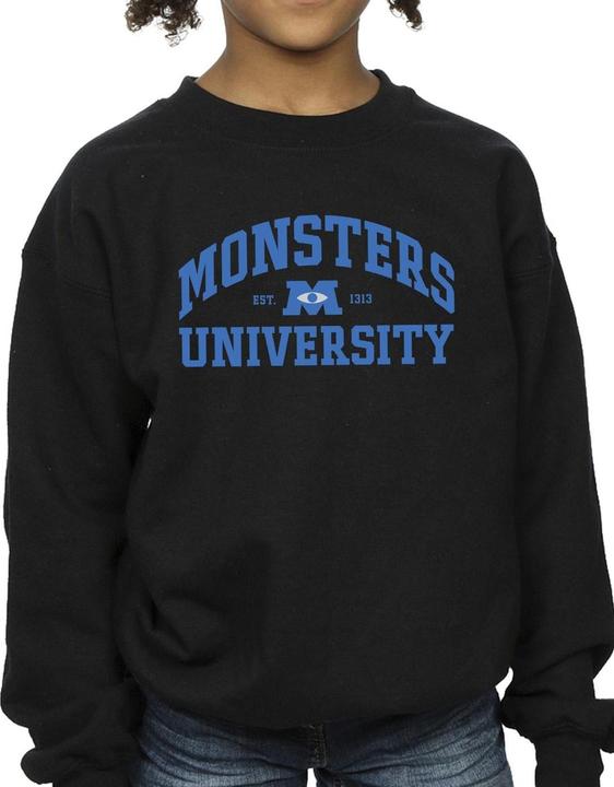 Actual product image Disney Girls Monsters University Logo Sweatshirt (140, 146)