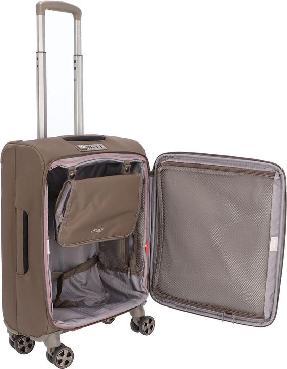 Immagine prodotto Delsey Batteria Helium DLX Slim -matkalau, moka (40 l, Bagaglio a mano (fino a 50 litri))