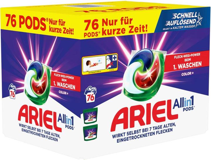 Productafbeelding Ariel All-in-1 (76 Wascycli, Pods)