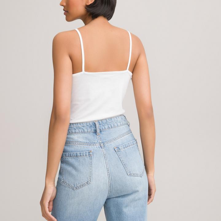 Immagine prodotto La Redoute Collections Top con spalline strette (XS)