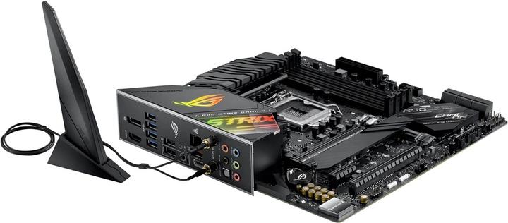 Actual product image ASUS ROG Strix Z490-G Gaming (Wi-Fi) (LGA 1200, Intel Z490, mATX)