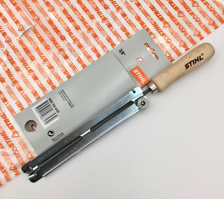 Stihl 56057504329 13/64 Feile für 3/8 Kette Feilenhalter, holz
