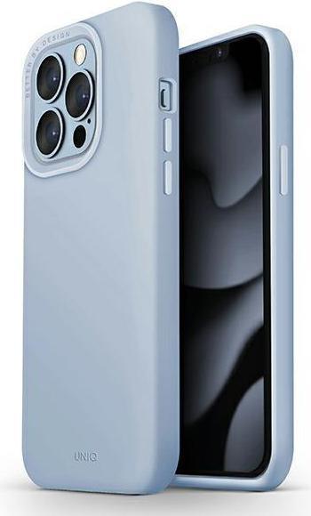 Image du produit Uniq Étui unique Lino Hue iPhone 13 Pro Max 6.7 quot  bleu (Apple iPhone 13 Pro Max)