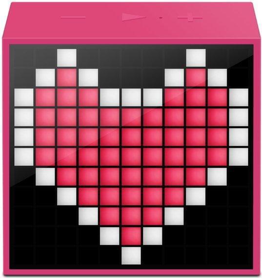 Actual product image Divoom Portable Speaker Speaker bluetooth Timebox mini pink (Battery operated)