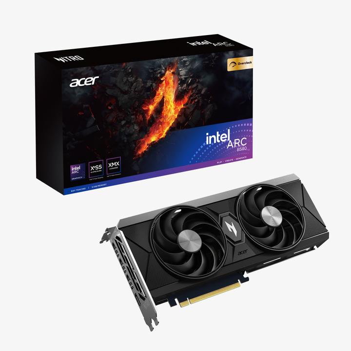 Actual product image Acer Nitro Arc B580 OC (12 GB)