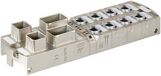 Actual product image Murr Elektronik MURRELEK 55529 MVK+ MPNIO DI8 DO8 IRT Push Pull galvani